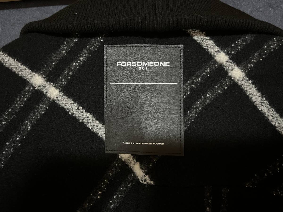 forsomeoneフォーサムワンMIXボンバージャケット 朝倉未来着用 forsomeoneフォーサムワンMIXボンバージャケット 朝倉未来着用