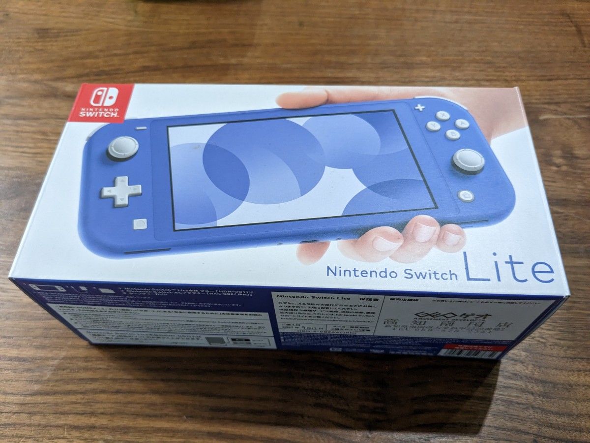 動作確認済】Nintendo Switch Lite ブルー|PayPayフリマ