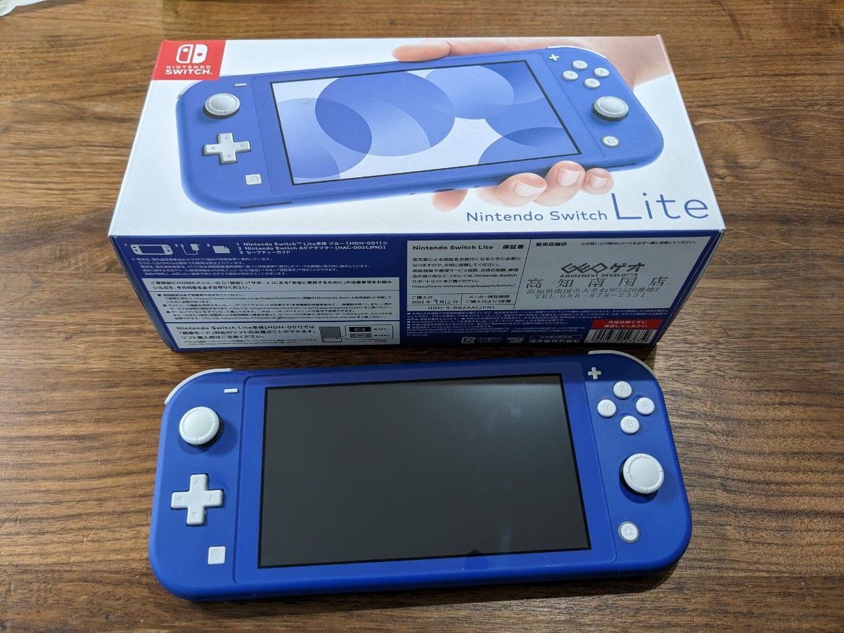 動作確認済】Nintendo Switch Lite ブルー|PayPayフリマ