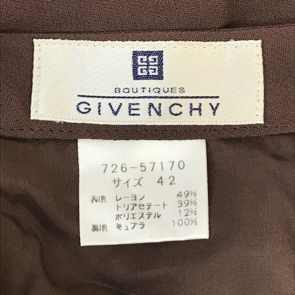 GIVENCHY/ジバンシー★膝丈タイトスカート【Women's size-XL/42】正規代理店タグ/Skirts◆BH215_画像3