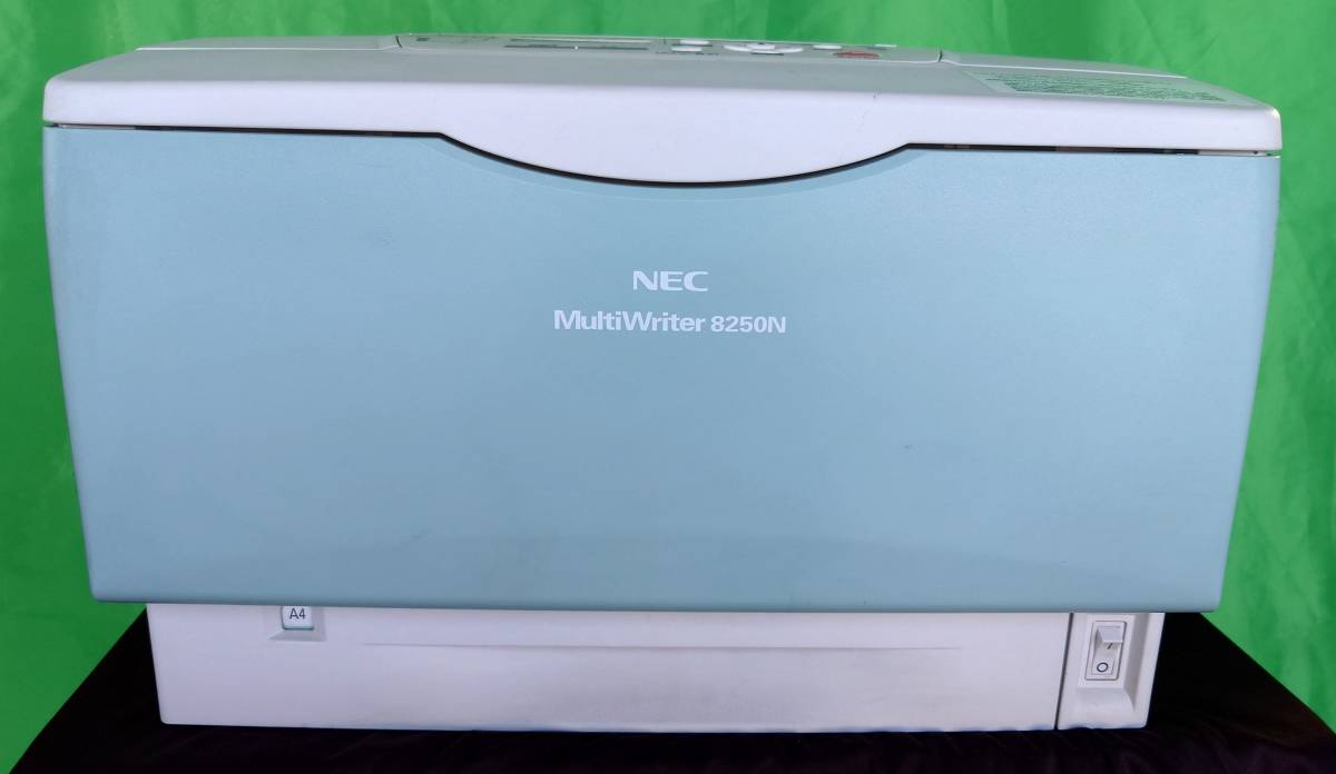 印刷数22,602枚 汚れ付着の為訳あり品 NEC MultiWriter 8250N PR-L8250N A3 モノクロレーザープリンター 1段カセット【WS2892】