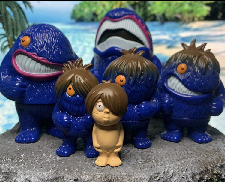 熱い販売 ソフビ アルイミマケズ ゲゲゲの鬼太郎 WF2023W ワンフェス 3