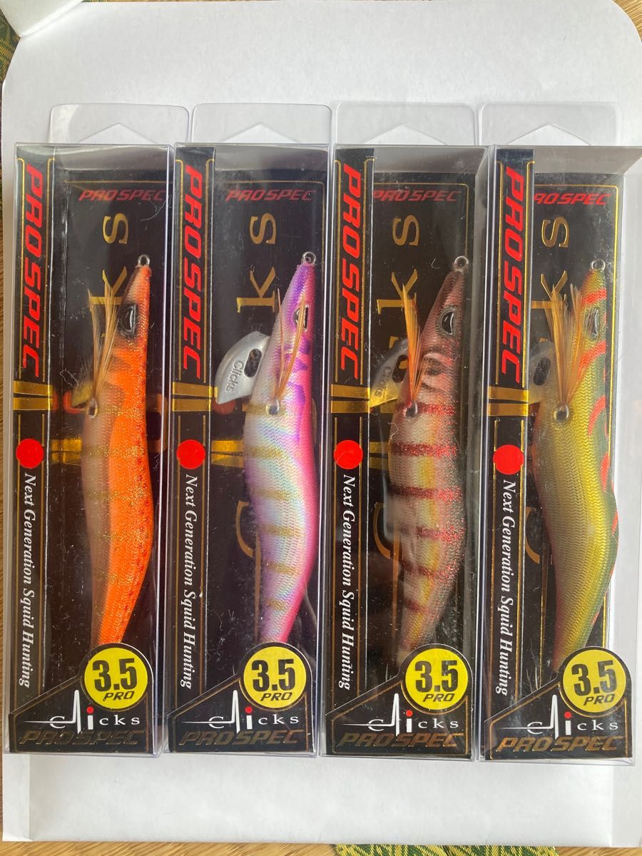 クリックス プロスペック 3.5号 4本セット☆カンジ クリックス プロスペック 3.5号 4本セット☆カンジ