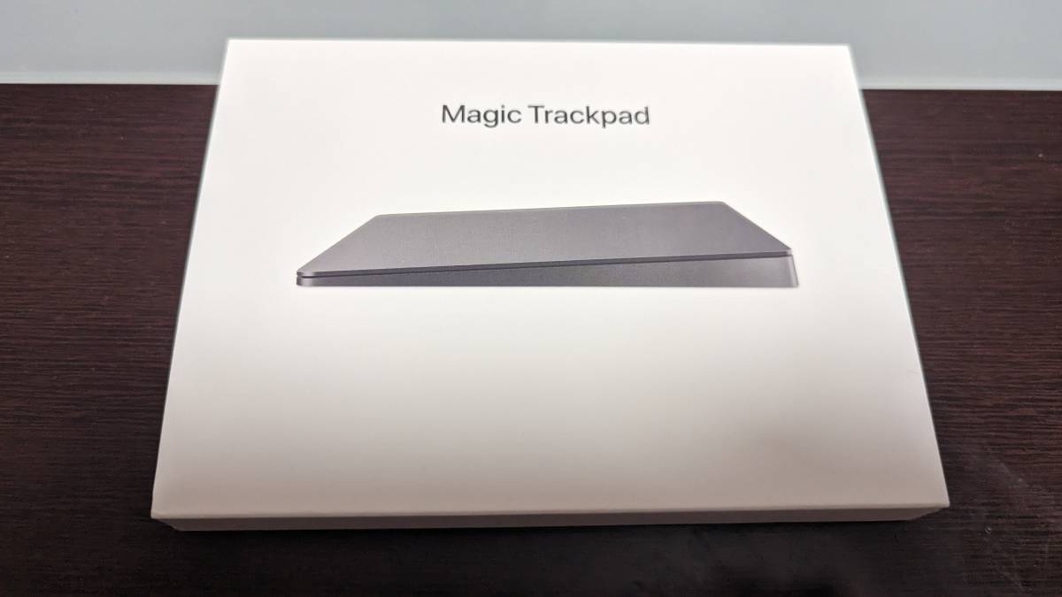 1円スタート!! 新品未使用!! アップル(Apple) Magic Trackpad 2 スペースグレイ MRMF2J/Aの画像3