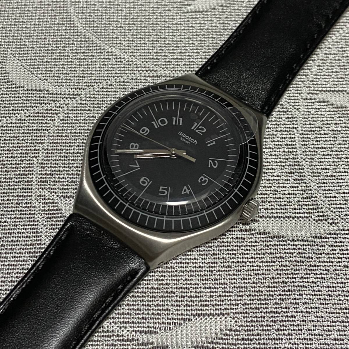 えません ヤフオク! - SWATCH スウォッチ アイロニーメンズ腕時計