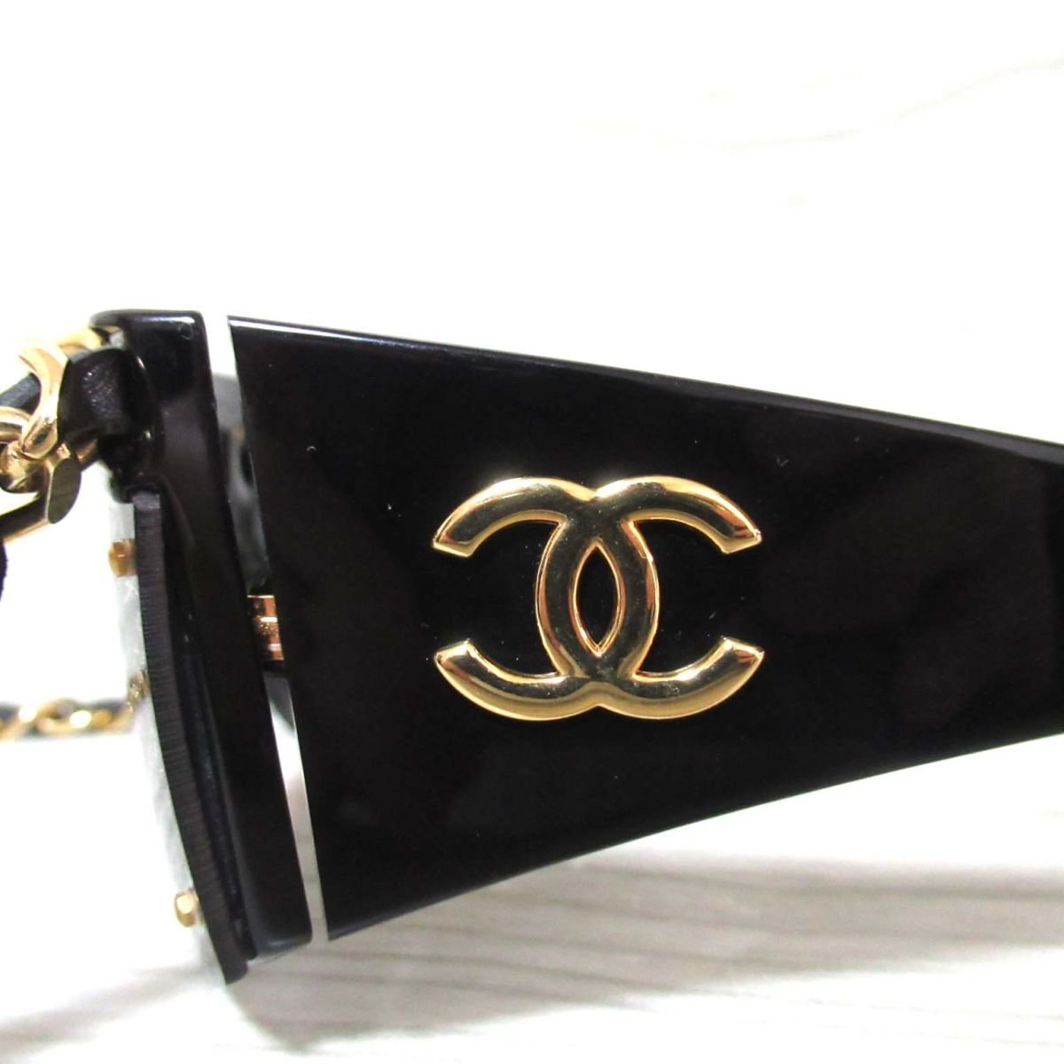 保存版】 レアモデル ヴィンテージ CHANEL シャネル 度なし ココマーク