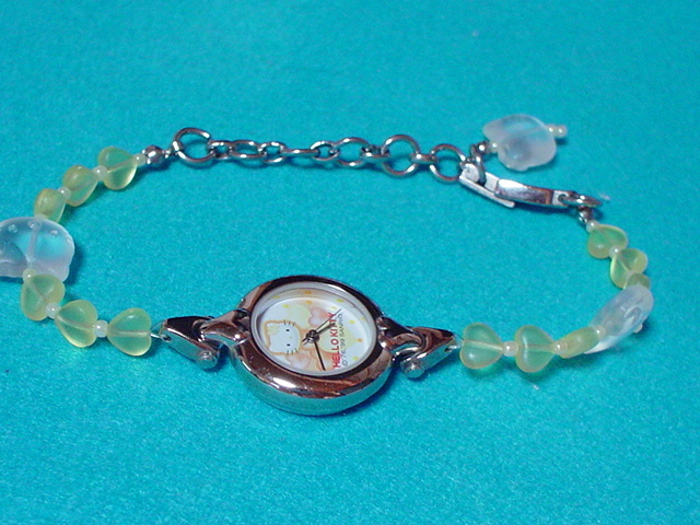  редкий товар дизайн HELLO KITTY SANRIO женский наручные часы браслет модель 