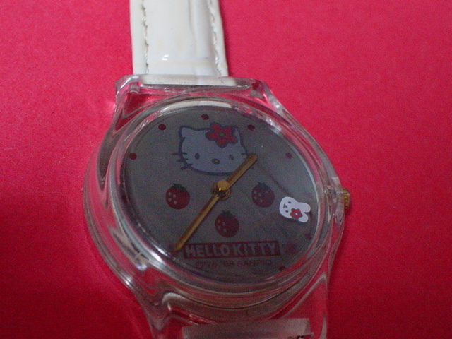 珍品 デザイン HELLO KITTY 女性用腕時計の画像1