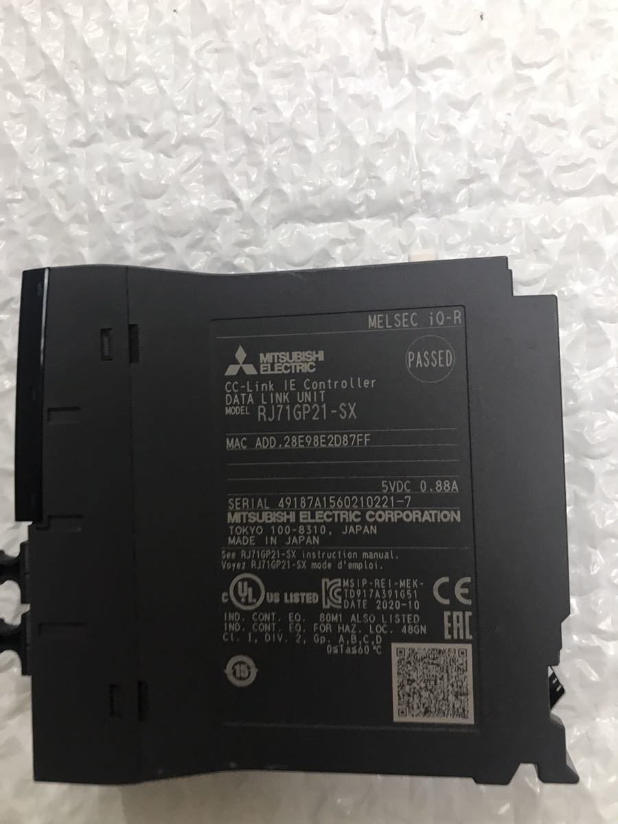 新品無箱三菱電機 MITSUBISHI シーケンサRJ71GP21-SX 正規品動作保証 [インボイス発行事業者]