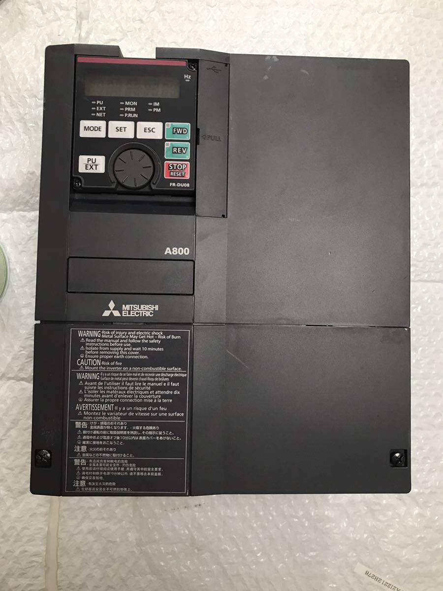 三菱電機 MITSUBISHI インバーター FR-A820-5.5K-1動作保証 | upteck.cl