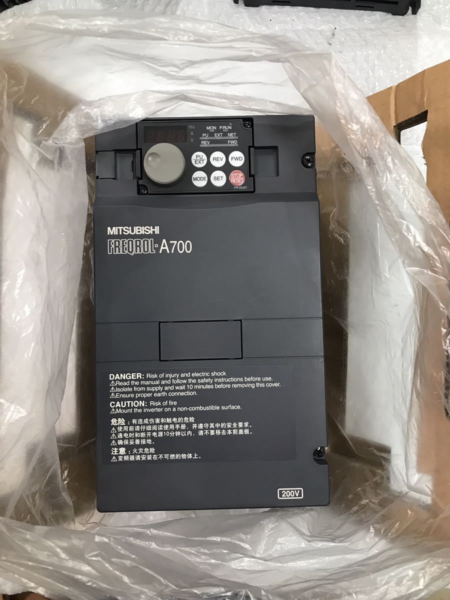 予約販売 FR-A820-3.7K-1 新品未使用三菱電機 MITSUBISHI MITSUBISHI