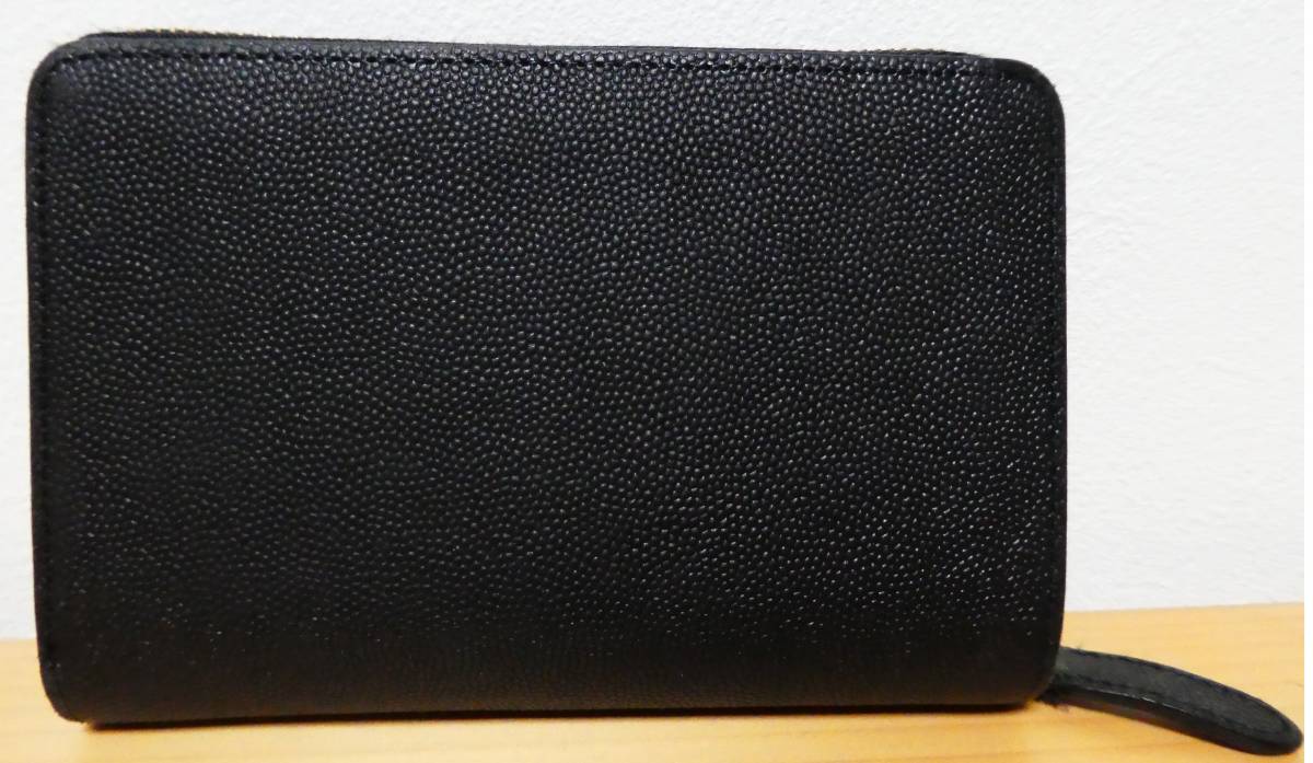 UNDERCOVER 財布 レザー 2ツ折 ジップ ウォレット ブラック 吉田 UNDERCOVER 財布 レザー 2ツ折 ジップ ウォレット ブラック 吉田