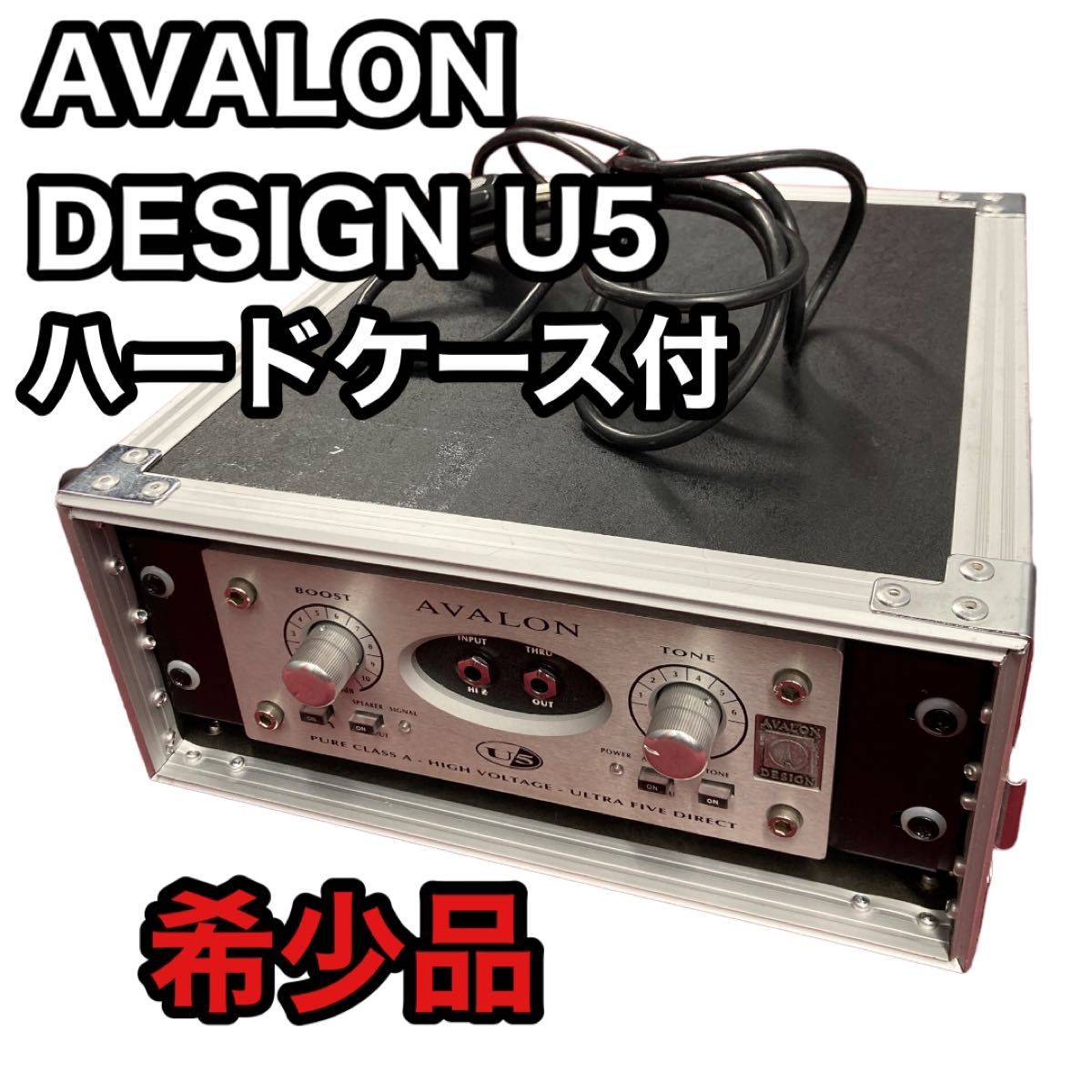 AVALON DESIGN U5 D.I アバロンデザイン 専用ハードケース付き 楽器