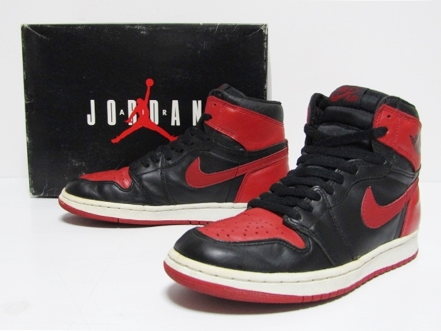 はかんたん 94年製 1994 VTG NIKE AIR JORDAN 1 94 RETRO BRED OG