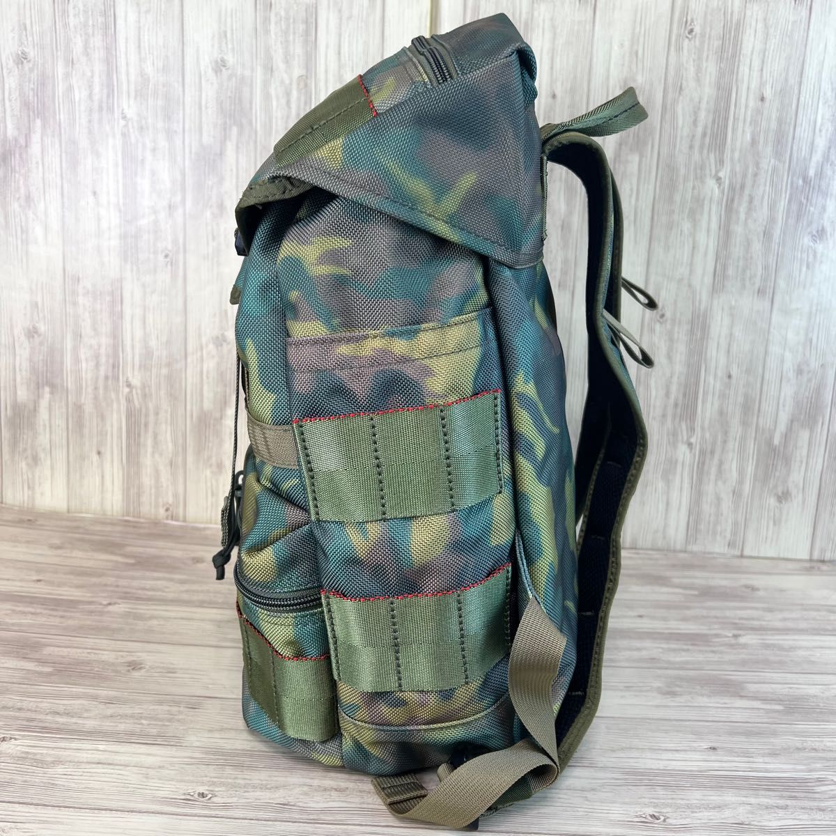 【希少 限定】BRIEFING SIMPLE FLAP WOODLAND DP ブリーフィング シンプルフラップ カモフラリュック
