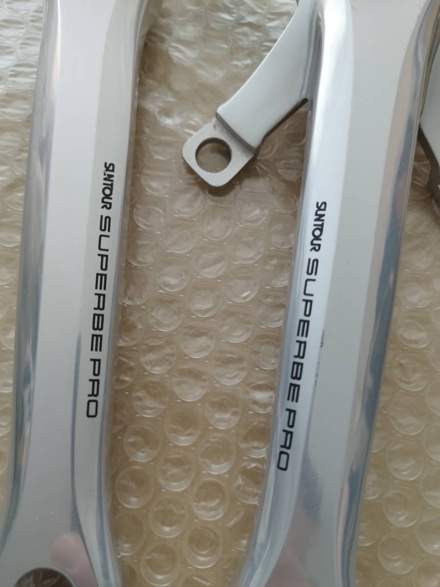 格安 サンツアー シュパーブプロ クランク ダブル 170mm クランク