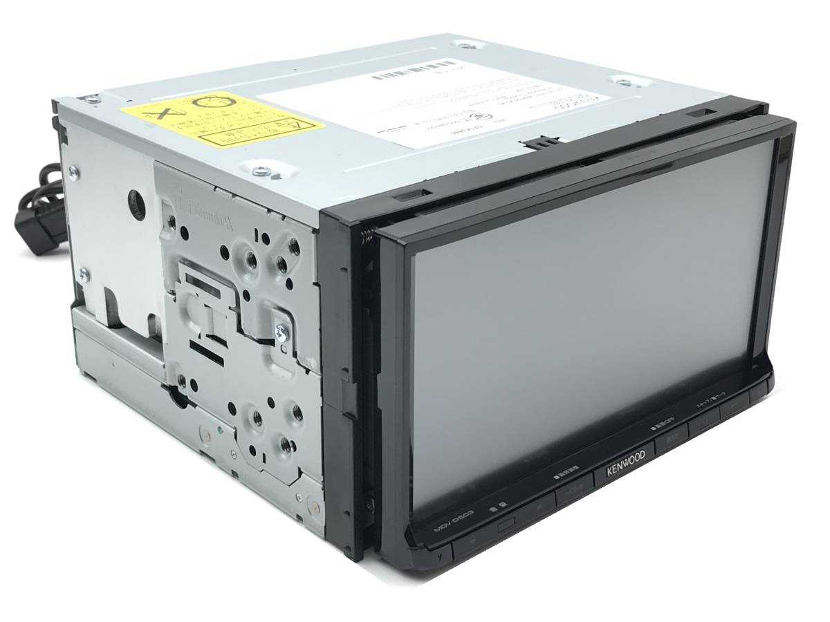 メーカー修理点検済♪ ケンウッド MDV-D503 2022年最新地図+オービス Bluetooth/iPad/CD録音 CA-C100 KNA-300EX 新品純正アンテナ付 動作OK_画像4