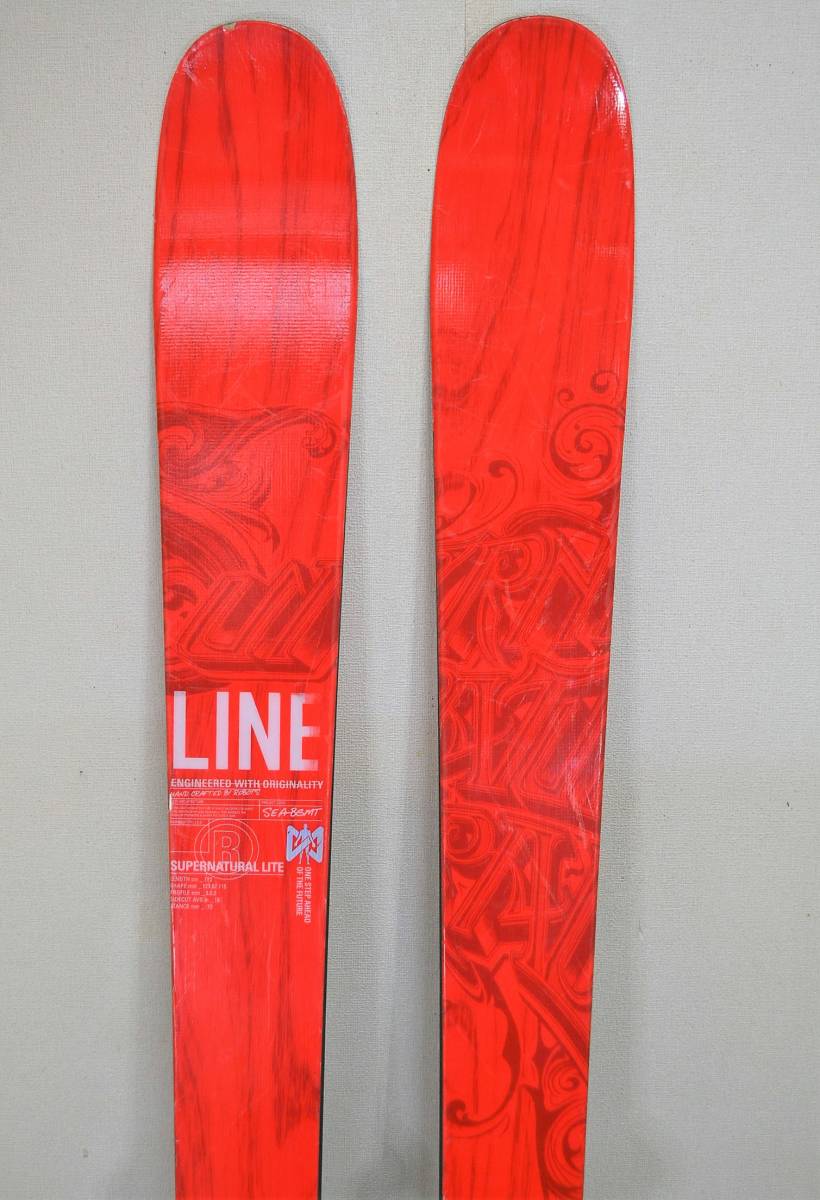 LINE SKI 172cm 127/92/115 SUPER NATURAL LITE TYROLIA ATTACK13 