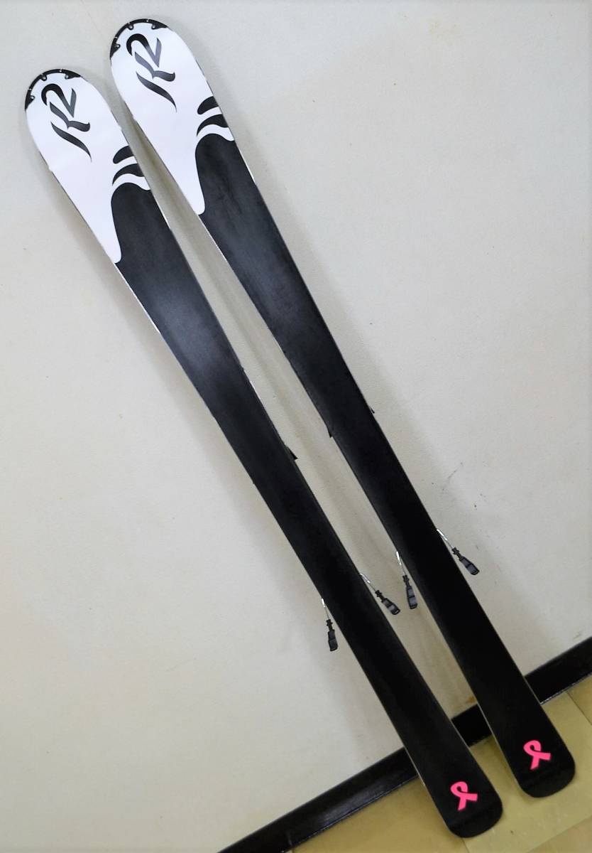 K2 142cm 女性向けオールマウンテンスキー FIRST LUV MARKER 調整ビン対応ソール長260-320mm ウィメンズ フリーライドスキー_画像5