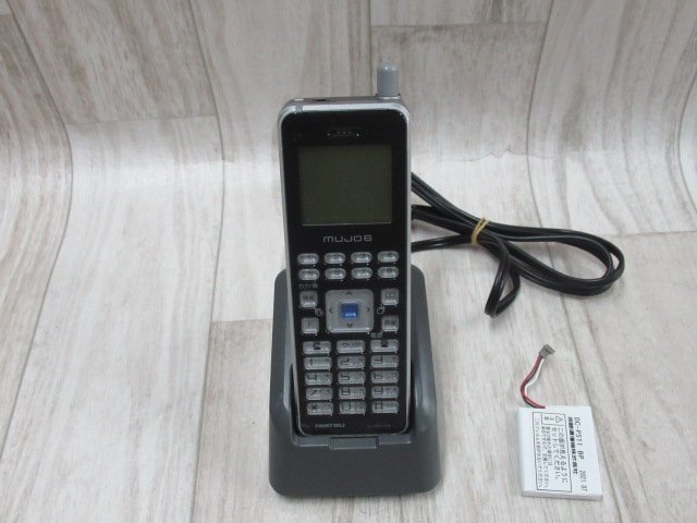 ZD2 12585 保証有 岩通 MUJO6 DC-PS10(B) デジタルコードレス 電池付 16年製 Ver.6.00