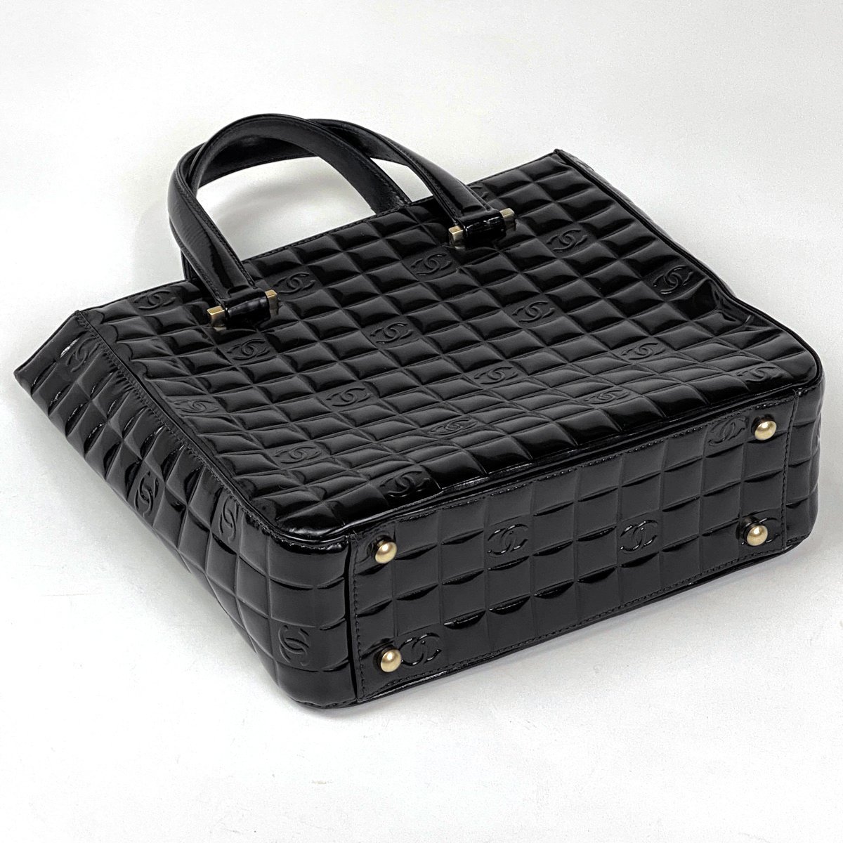 シャネル CHANEL チョコバー ココマーク ハンドバッグ トートバッグ CC