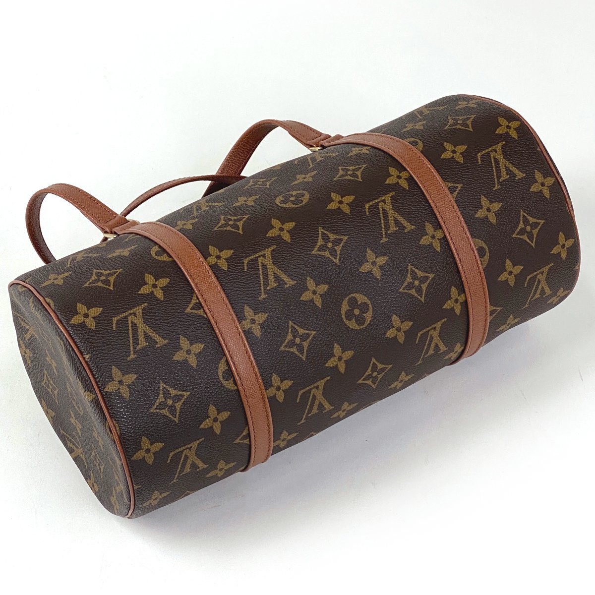 ルイ・ヴィトン Louis Vuitton パピヨン 30 バレルバッグ 筒型 旧旧型