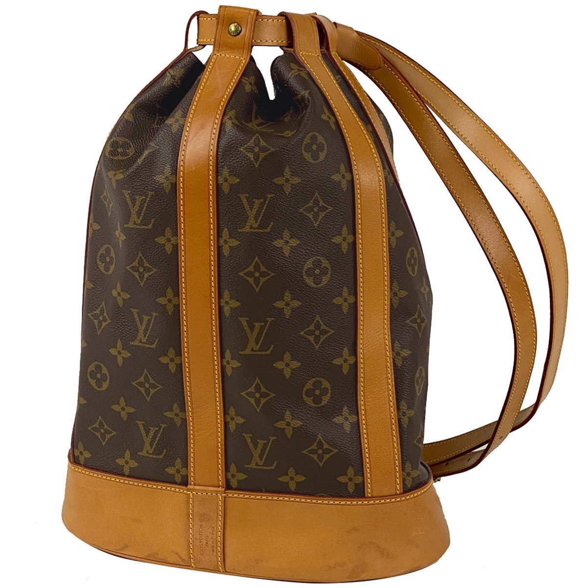 ルイ・ヴィトン Louis Vuitton ランドネ PM 肩掛け 巾着型 ショルダー