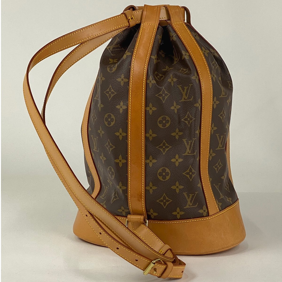 ルイ・ヴィトン Louis Vuitton ランドネ PM 肩掛け 巾着型 ショルダー