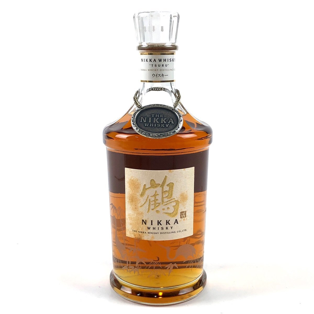 東京都内限定発送】 ニッカ NIKKA 鶴 スリムボトル 700ml 国産ウイスキー 【古酒】