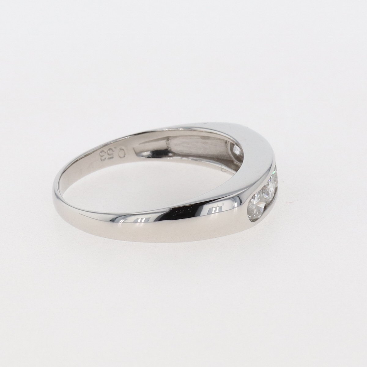 メレダイヤ デザインリング プラチナ 指輪 リング 約9.5号 Pt900 ダイヤモンド レディース 【】 - 6