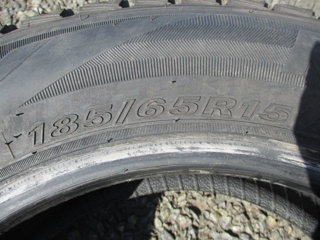 ※訳あり1本売り ROADSTON WINGUARD ice 185/65R15 2018年製造【未使用タイヤ1本】_画像4