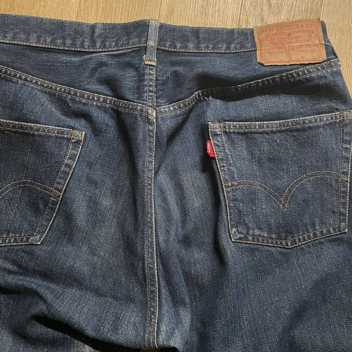 新作登場 Levi's - 501 66 前期オリジナル 赤耳 501XX BIGE 後期