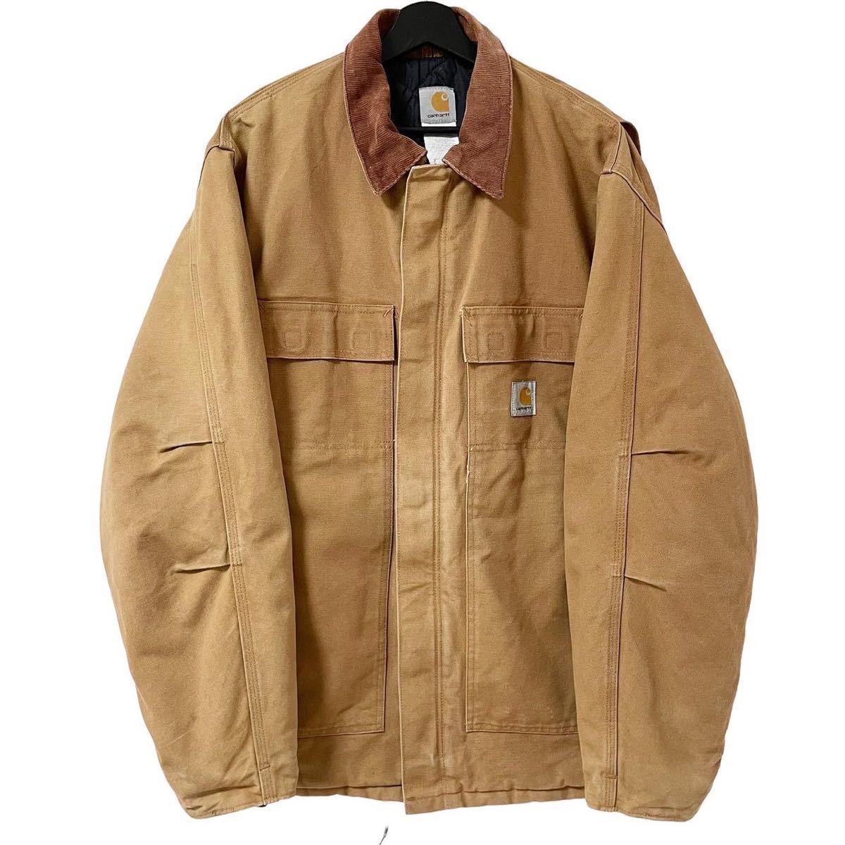 80s USA製 Carhartt カーハート ダック地 トラディショナルコート-