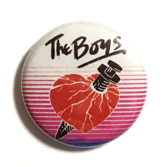 25mm 缶バッジ The Boys Terminal Love ザ・ボーイズ Power Pop Punk New Wave パワーポップ パンク_画像1