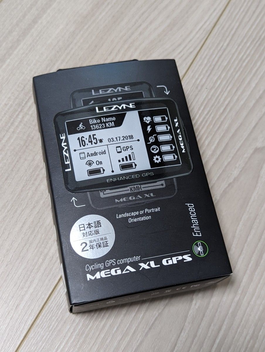 LEZYNE(レザイン)MEGA XL GPS サイクルコンピューター 自転車 自転車