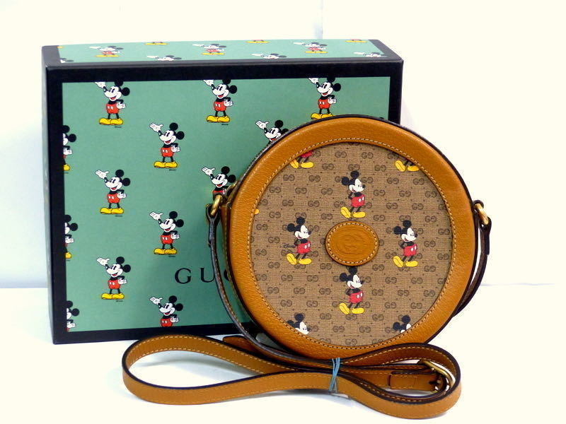 メーカー】 【9561】 未使用 GUCCI グッチ ディズニーコラボ ラウンド