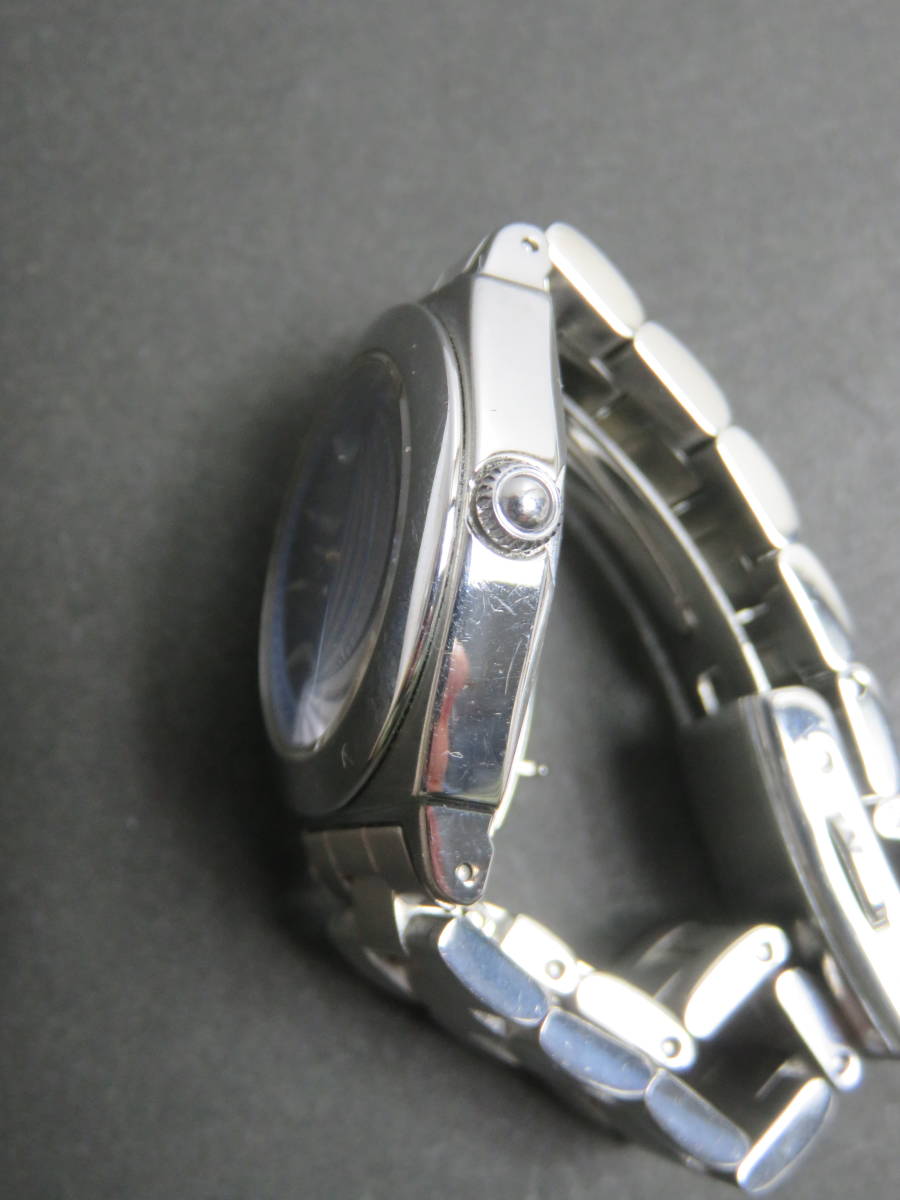 セイコー SEIKO クォーツ 3針 デイト 純正ベルト 7N82-0810 女性用 レディース 腕時計 日本製 U157 稼働品_画像6
