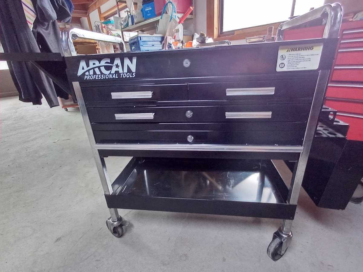 【12月スーパーSALE 15%OFF】 手渡し引取り限定 ARCAN 5段4引出し サービスカート ツールカート 組み立て済み 引き取り限定です。 その他 【12月スーパーSALE 15%OFF】 手渡し引取り限定 ARCAN 5段4引出し サービスカート ツールカート 組み立て済み 引き取り限定です。 その他