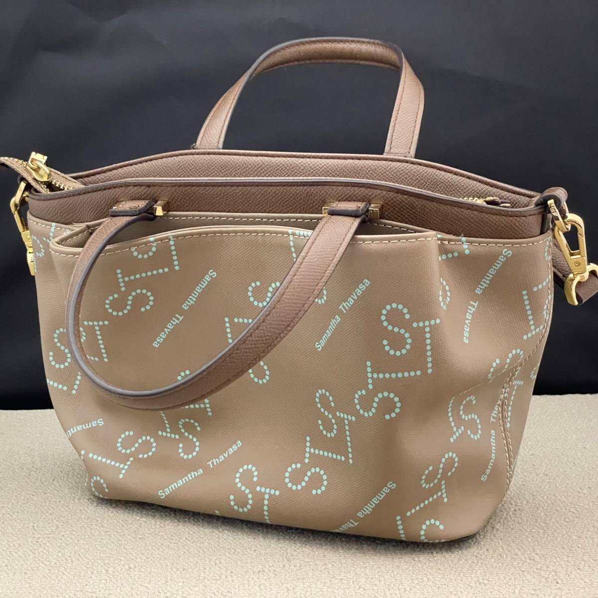  secondhand goods Samantha Thavasa tote bag shoulder bag Samantha Thavasa She's series handbag 