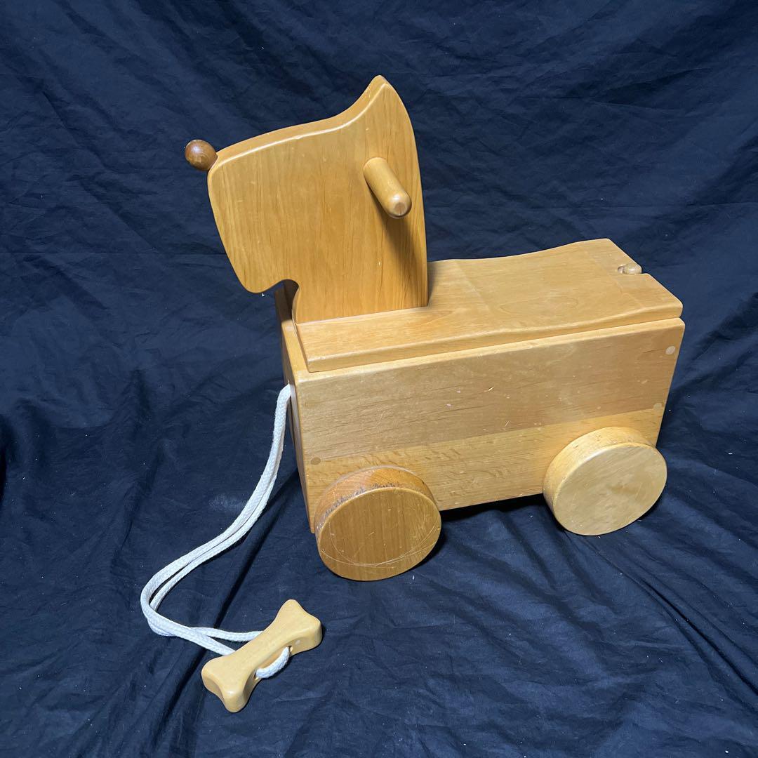 オークヴィレッジ　Korobox 木のおもちゃ　積み木　乗り物　コロボックス_画像1