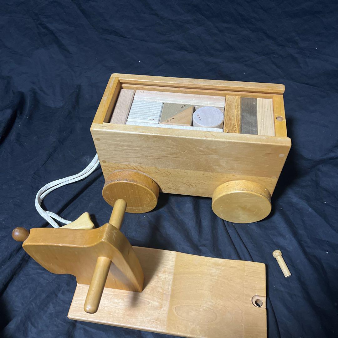 オークヴィレッジ　Korobox 木のおもちゃ　積み木　乗り物　コロボックス_画像2