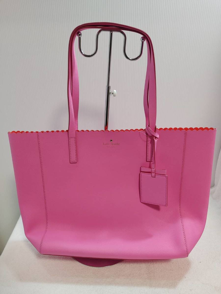 未使用に近い kate spade new york ケイトスペード トートバッグ