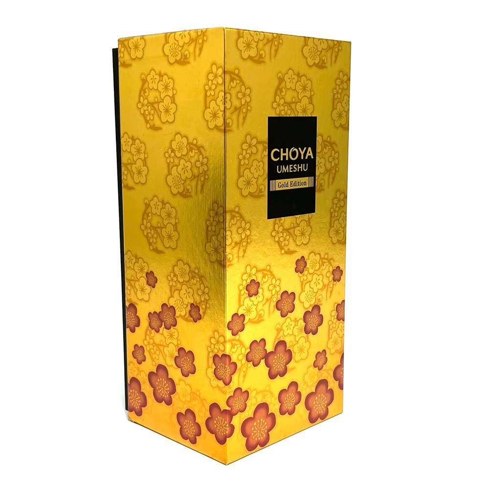 【東京都限定発送】CHOYA チョーヤ 梅酒 ゴールドエディション UMESHU Gold Eddition 500ml 箱 金箔　 未開封 中古 かんてい局亀有店13424_画像9