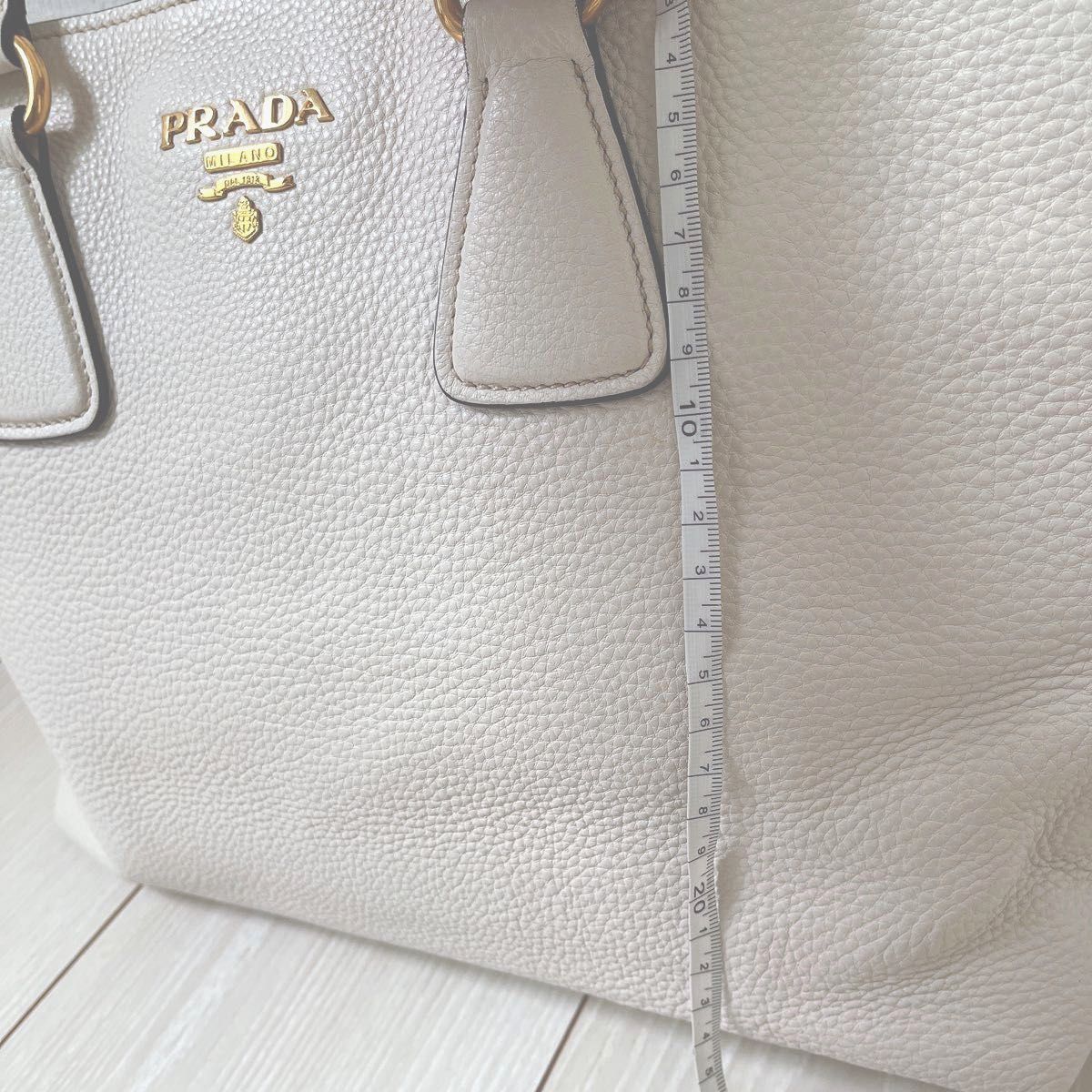 PRADA プラダ レザー ショルダーバッグ ショルダー カバン VITELLO