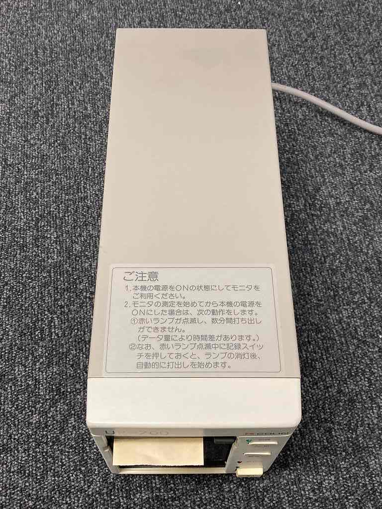 【超美品】コーリン電子(COLIN)　心電図 記録装置 「UR-700」 監視装置 BP-306_画像5