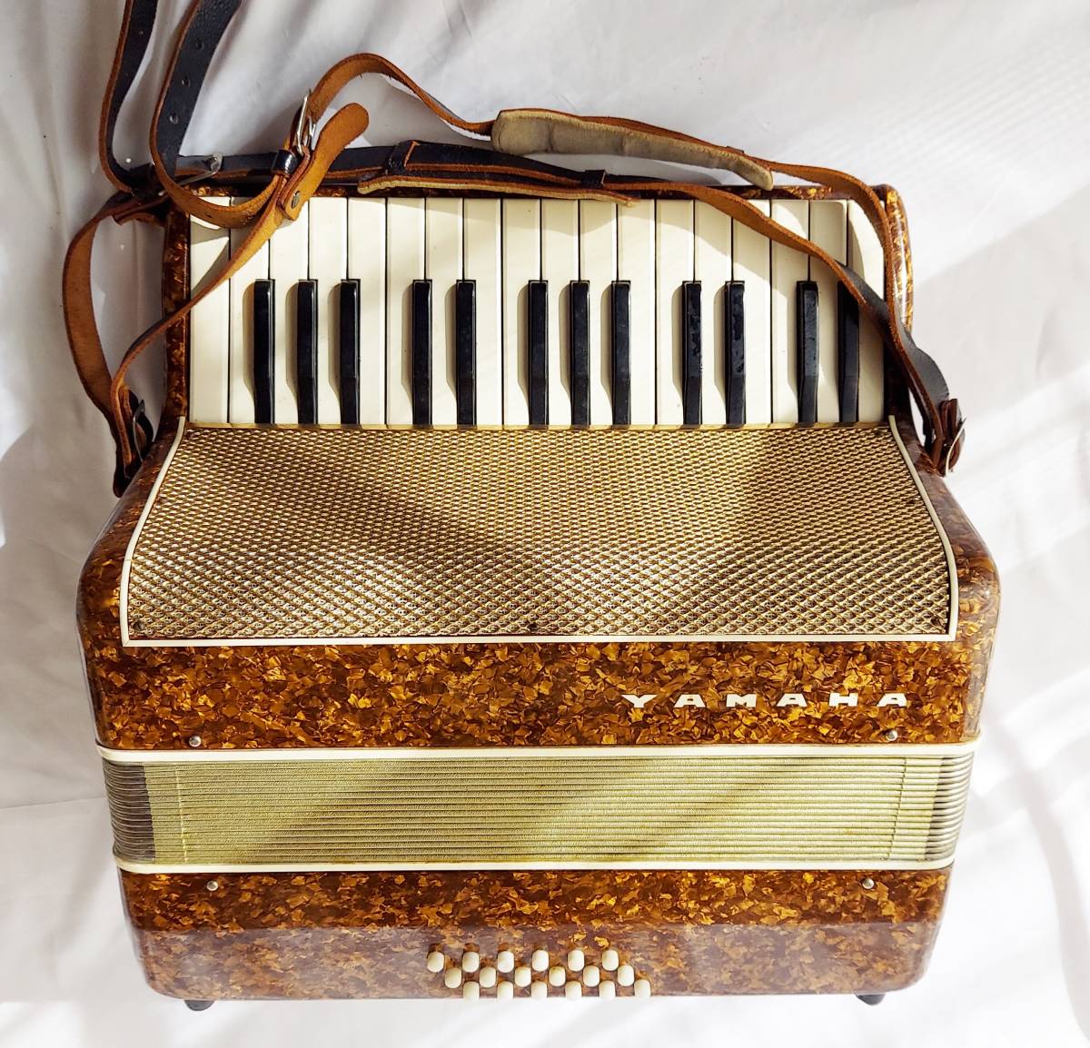 ヤフオク! - 昭和レトロ 年代物 YAMAHA ヤマハ アコーディオン...