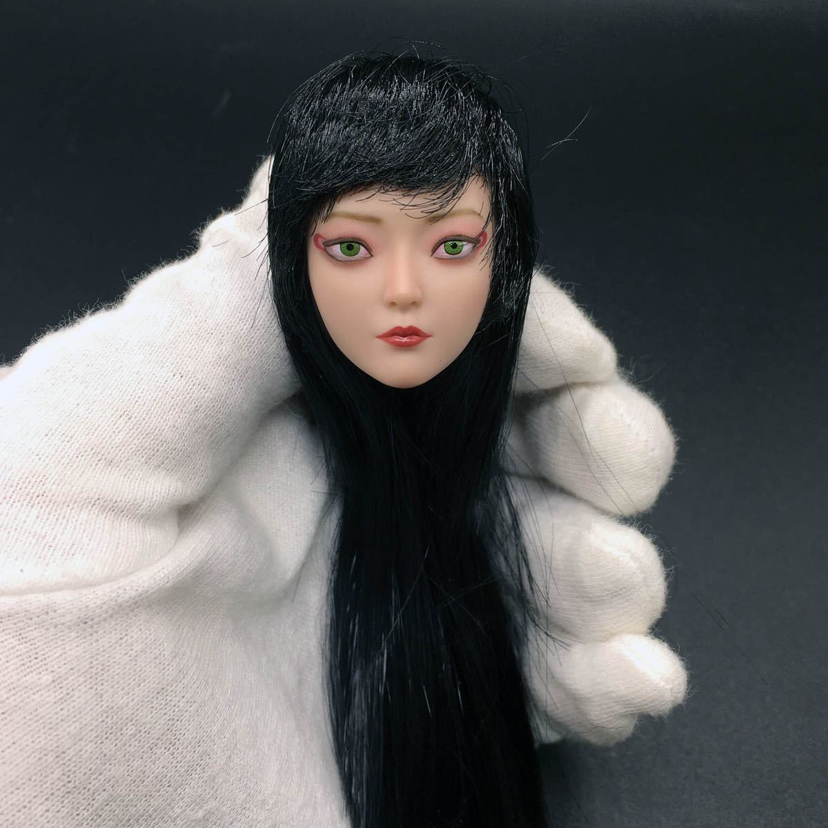 B199 1/6 フィギュア ヘッド　女性ヘッド　希少品 12インチドール 美少女 OB/TBLeague/Phicen/Jiaou doll素体対応 白肌 B199_画像1