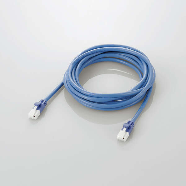 ブランド雑貨総合 Cat5E準拠ツメ折れ防止LANケーブル LD-CTT/BU3/RS1 1