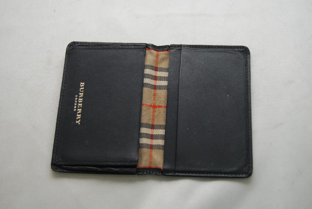 【USED/C】BURBERRY LONDON■バーバリー■カードケース_画像4