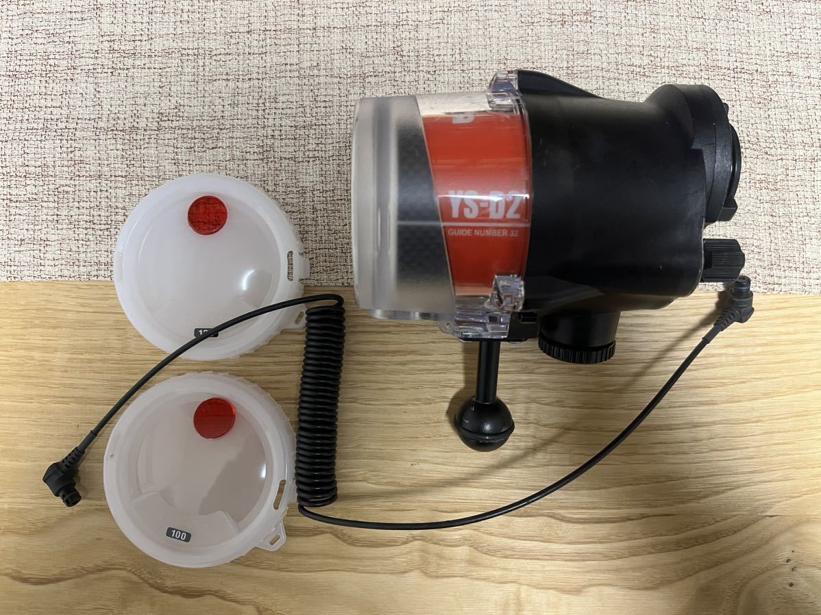 SEA&SEA YS-D2、ファイバーケーブル2セット-